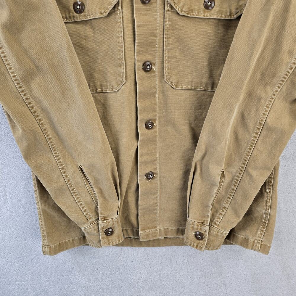J.Crew Wallace & Barnes Shacket Men's XS ButtonDown Duck Canvas Rugged Outdoor - Picture 4 of 12